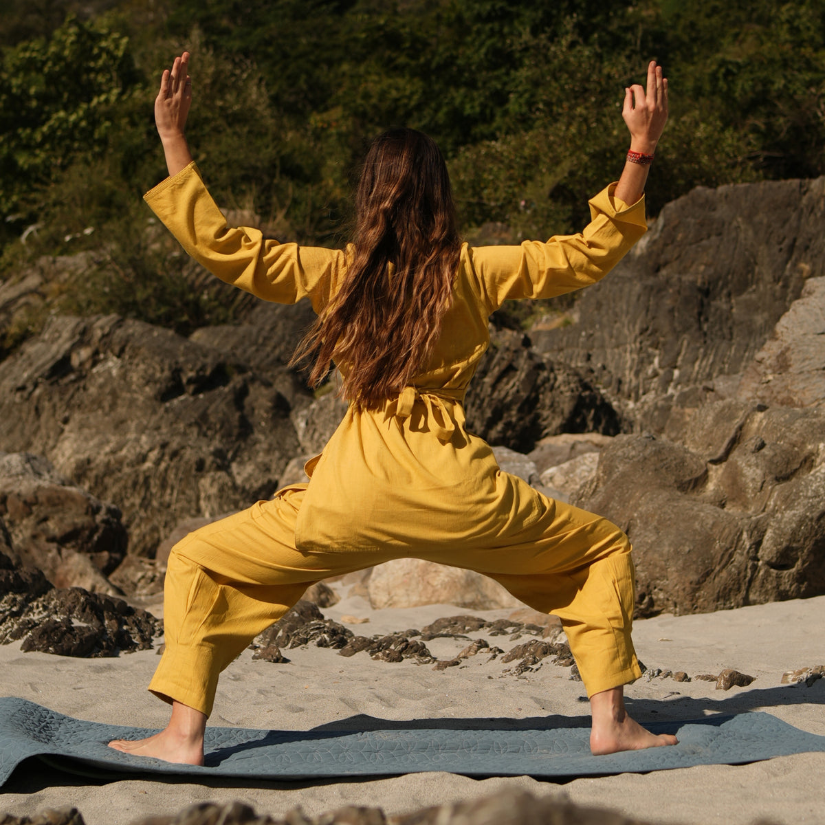 Tara Kadın Yoga Pantolonu | %100 Pamuk – SAMAYA